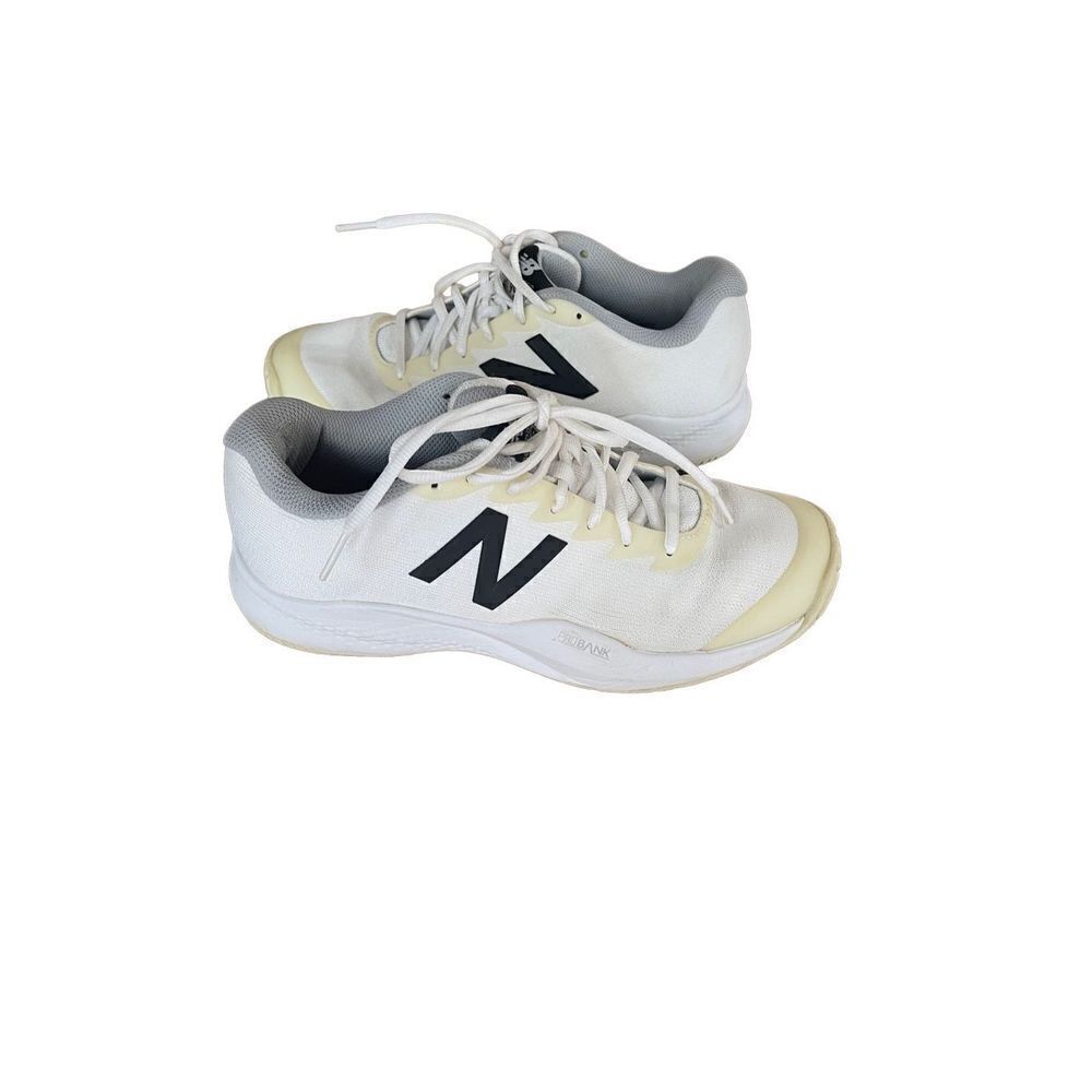 New Balance Womens White Hard Court 996v3 Tennis Athletic Shoes Size 8.5